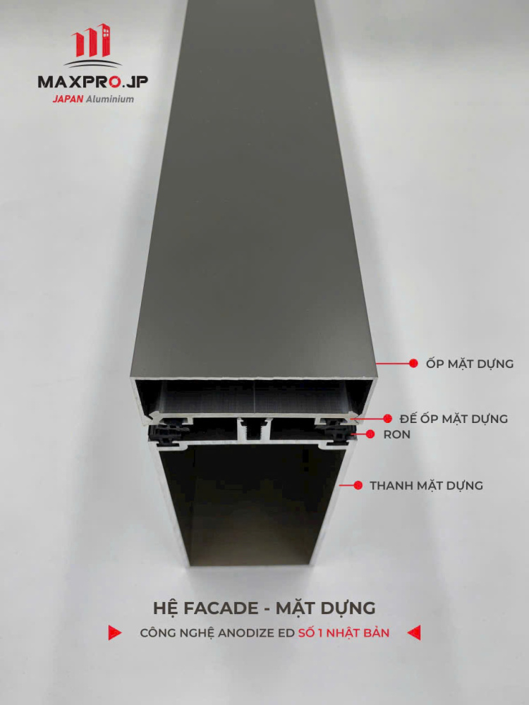 CÔNG TRÌNH MẶT DỰNG 65 MAXPRO